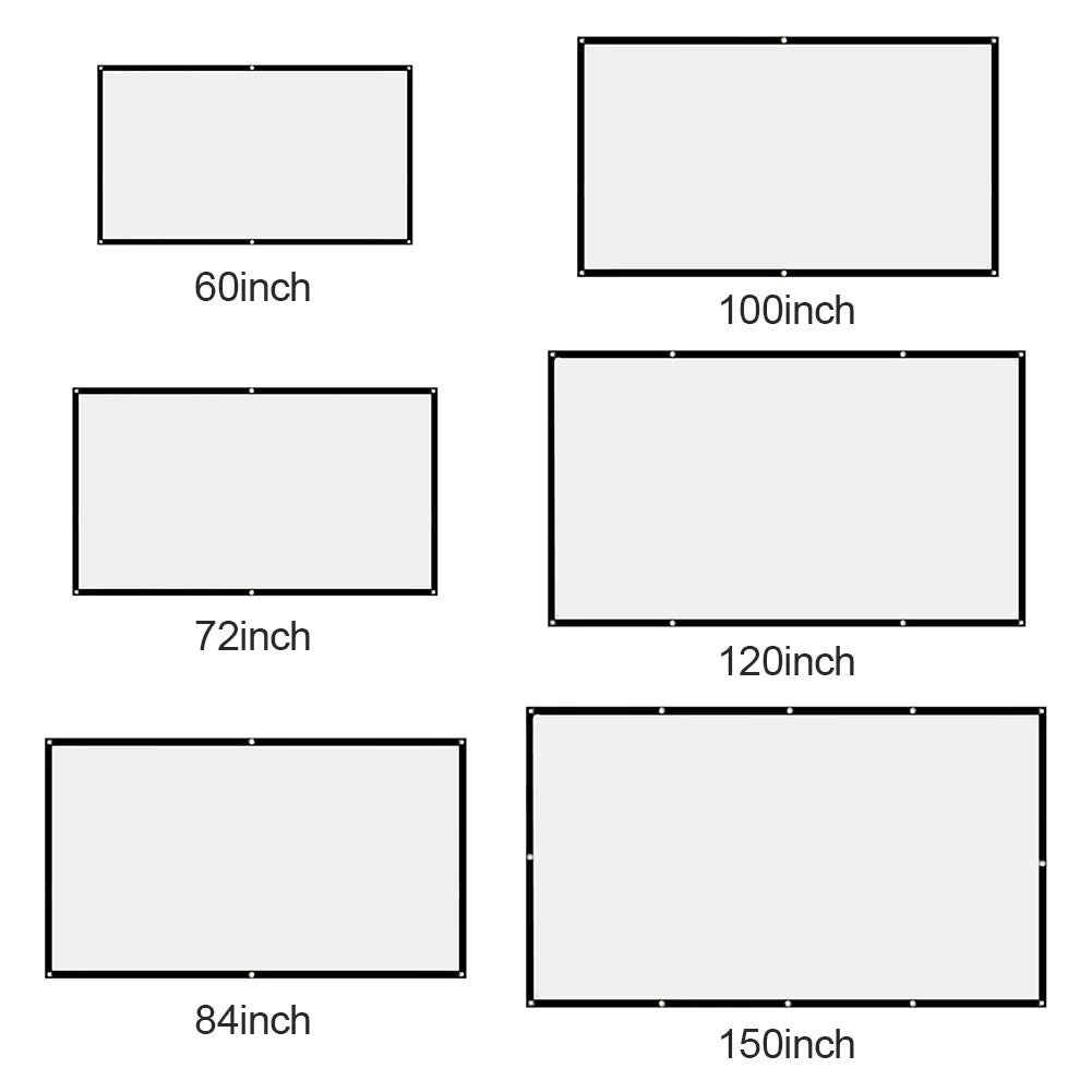 Foldable Projector Screen