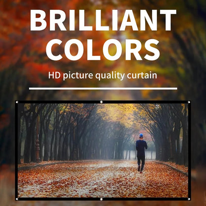 Foldable Projector Screen